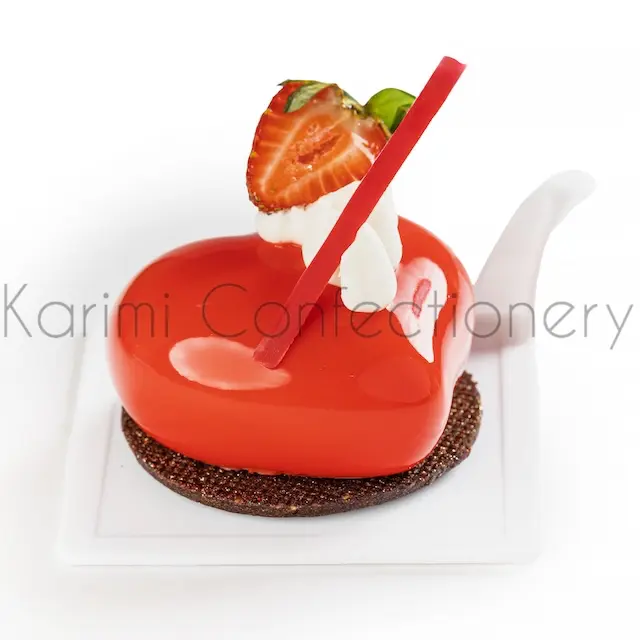 قلب توت فرنگی