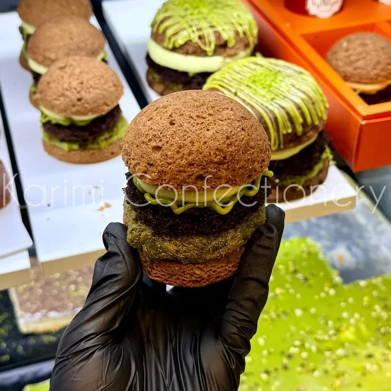 مینی برگر پسته