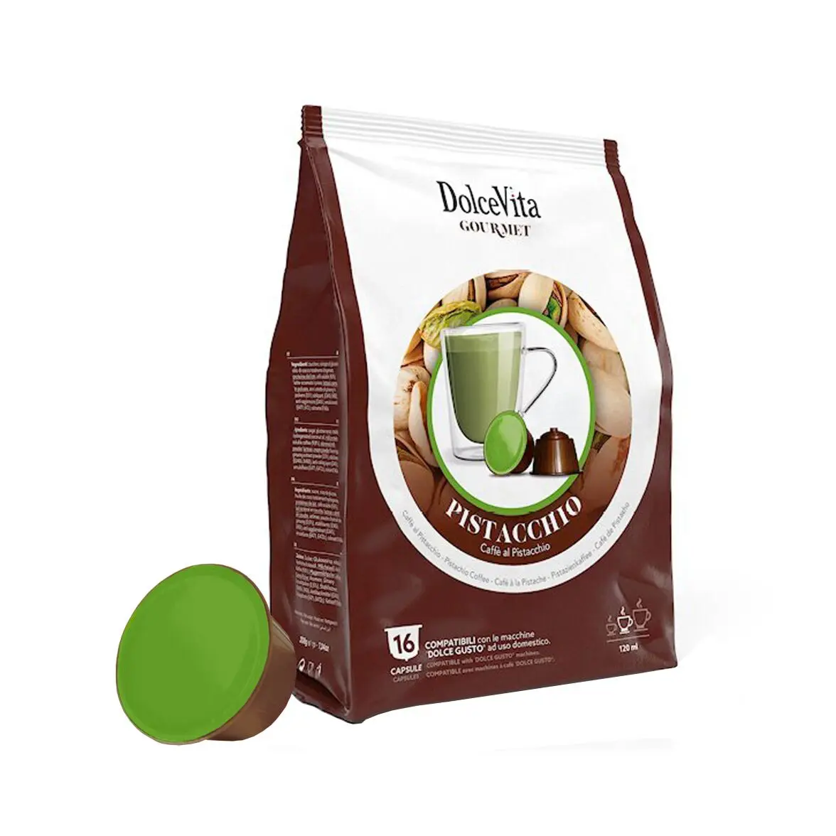 قهوه شیرپسته